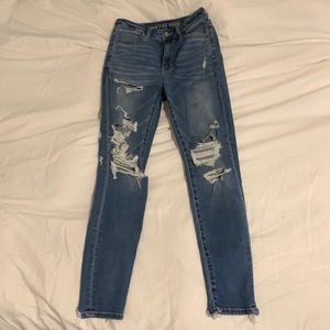American eagle high waisted jeans